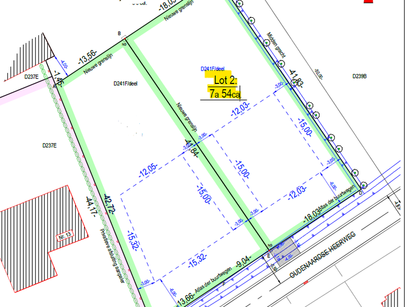 Terrain à vendre
                    à 8540 Deerlijk